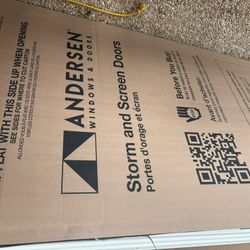 Anderson  3000  Storm Door 36 X 80  
