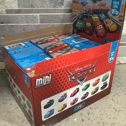 Entire Box Of 36 New Sealed Disney Pixar Mini Racers Metal  Cars (VALENCIA) $108