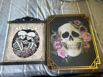 Skeleton Art Prints Bundle (Dimensions in Desc)