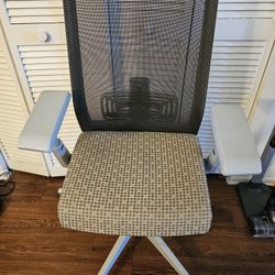 Haworth Very Mesh Office Chair In Steel Ergonomic Gaming