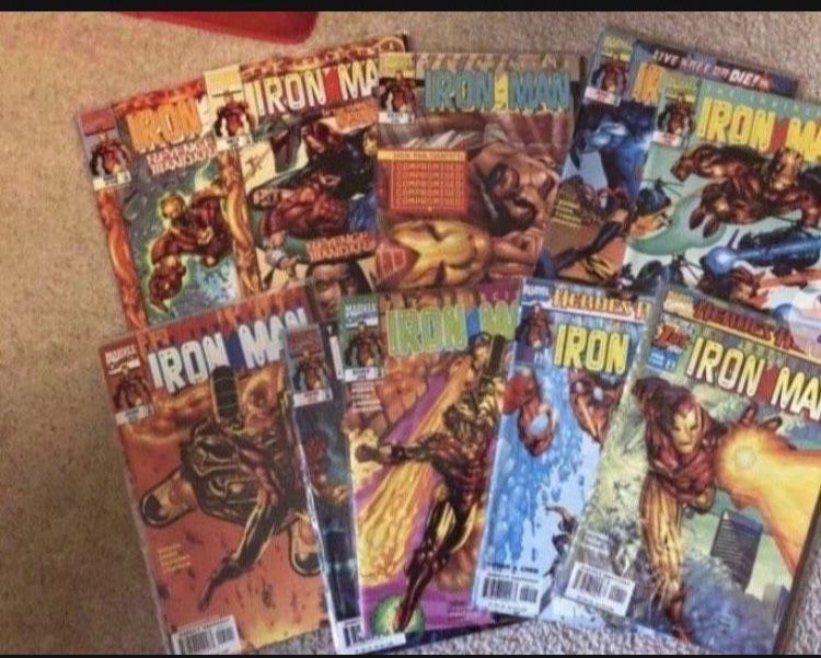 (1998) Iron Man Volume 3 Issues 1-10 comics