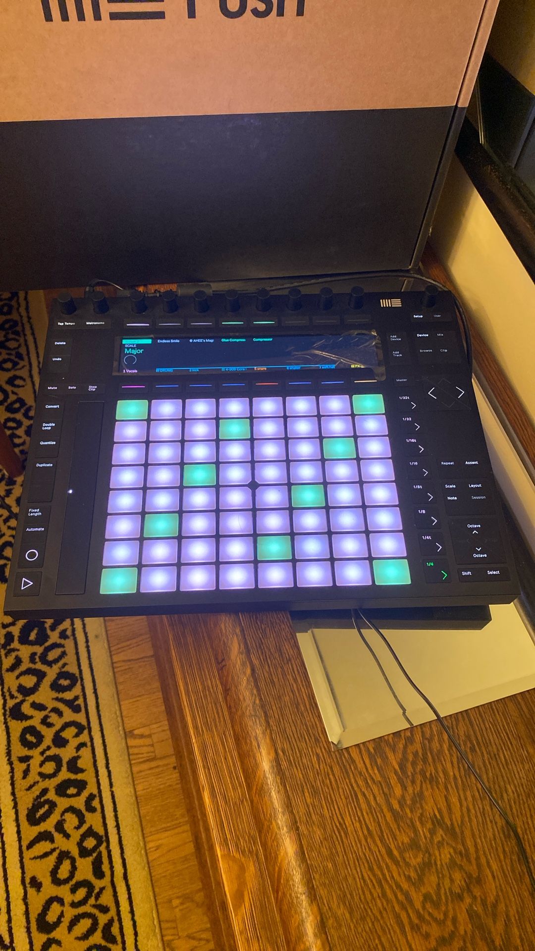Ableton Push 2 MIDI Controller – Excellent Condition, Box & Cables Included – Will Ship 