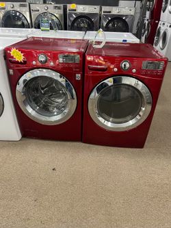 Set of washer and dryer LG