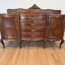 Vintage French-Style Sideboard / Buffet Cabinet