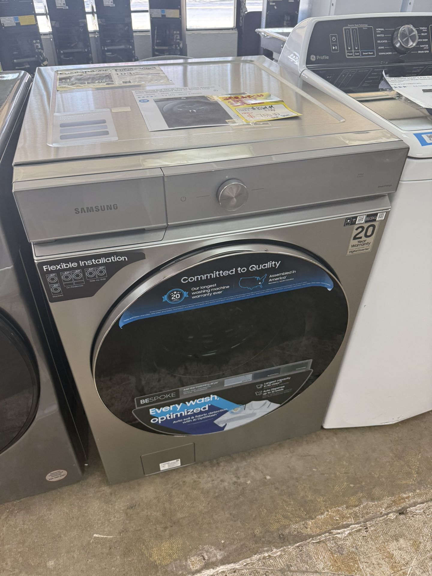 Samsung Wi-Fi Enabled Extra Large Capacity Washer