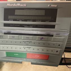 Nordictrack Treadmill w/power Incline 