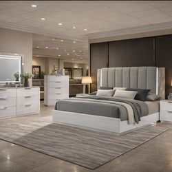 🔥 NEW INTRO DEAL – LUXURY ITALIAN LACQUER BEDROOM 🔥 Easy No Credit Needed Fiancé Available!  DM Me For Application