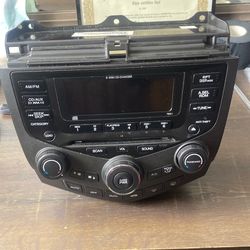 Stereo Radio for 2005 Honda Accord ex