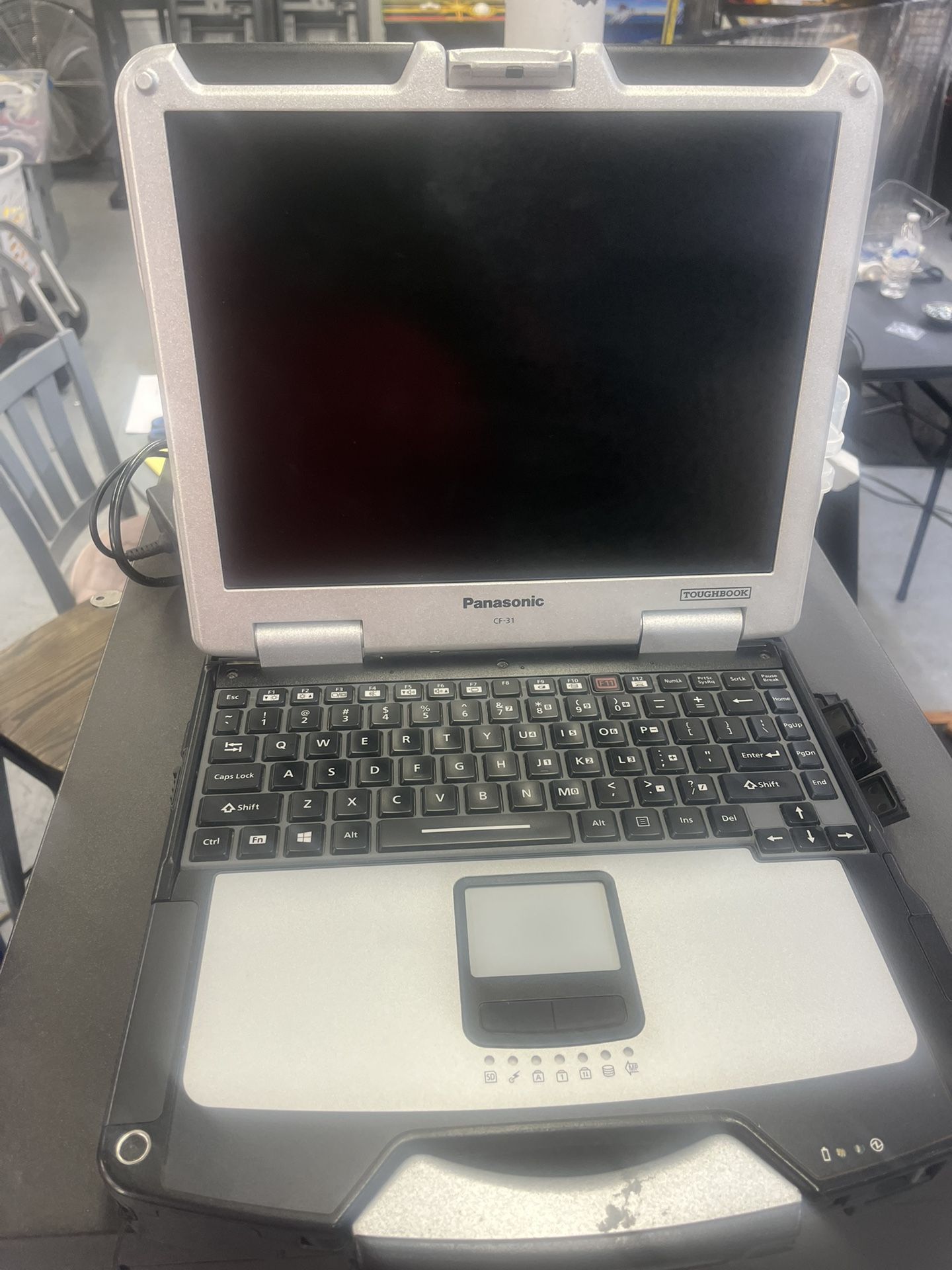 Lap Top With Panasonic Toughbook Case