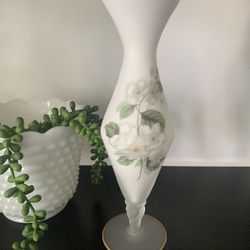 White Vase 10in