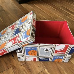 Sports Theme Storage Box