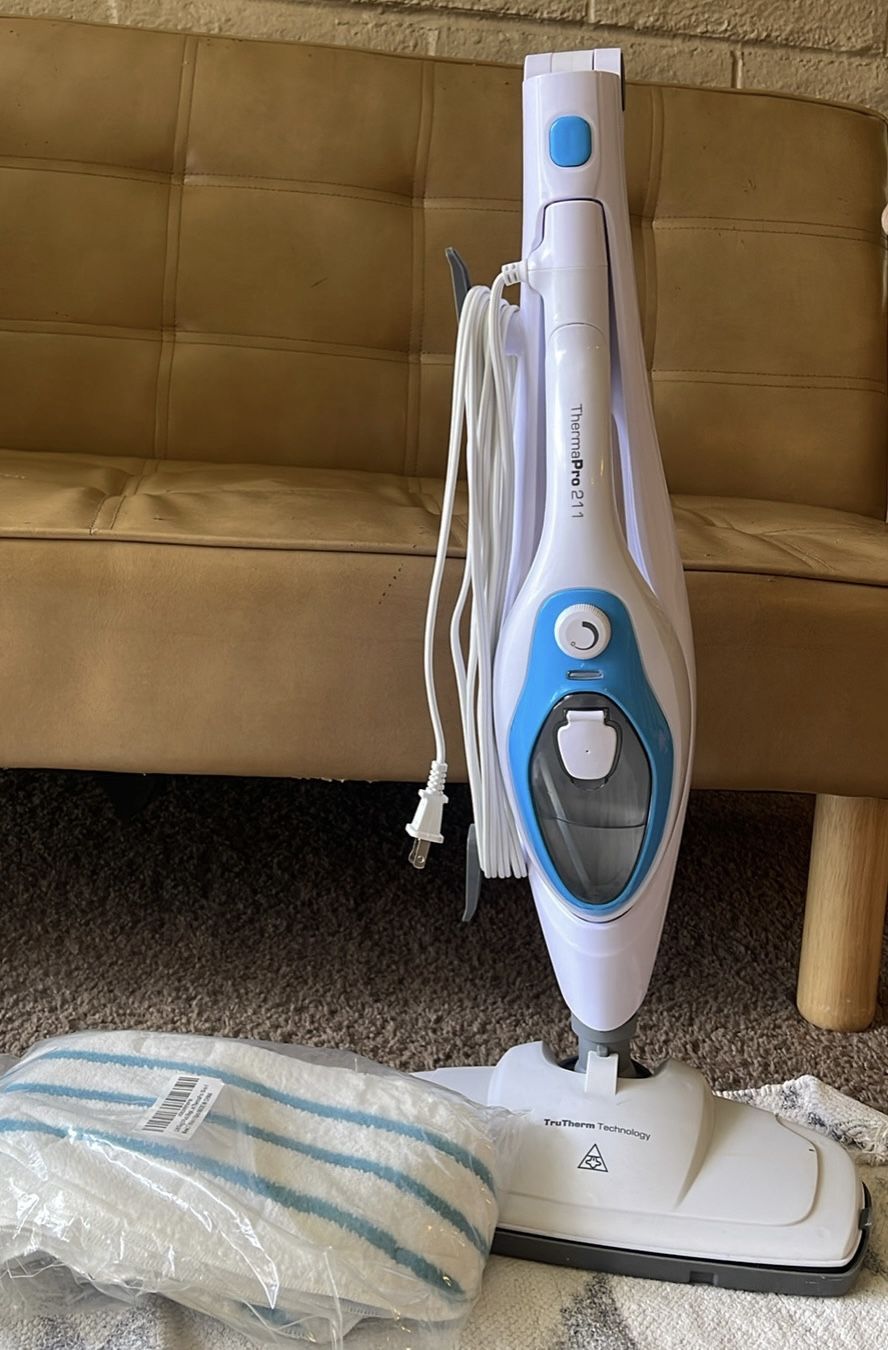 PurSteam ThermaPro 211 Carpet Steamer + 6 Pads