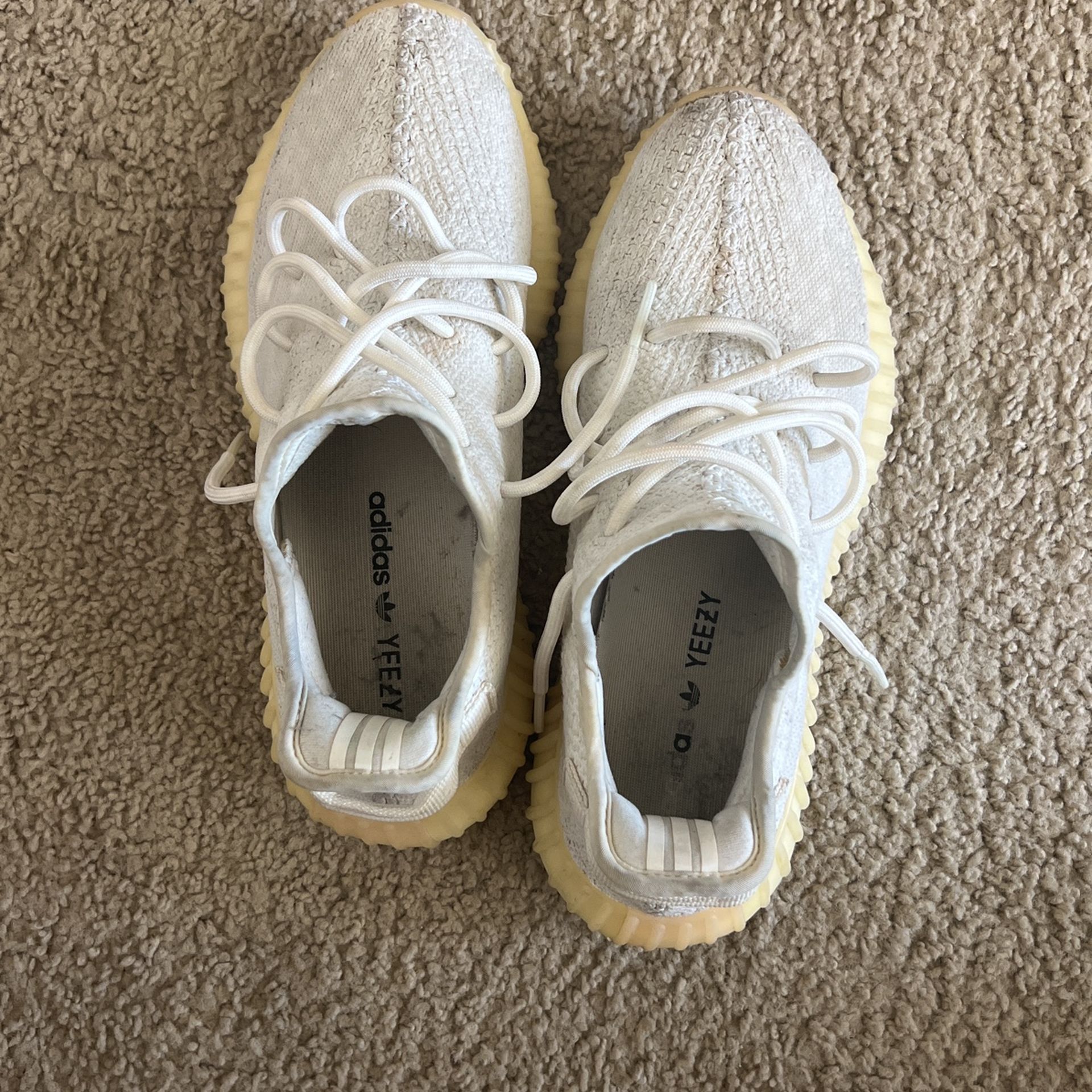 Yeezy 350 V2 Triple Cream White Size