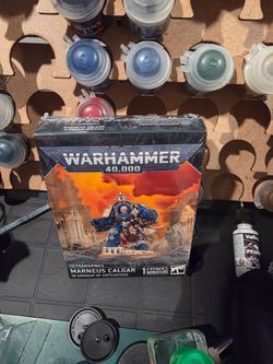 Warhammer 40k Space Marines: Marneus Calgar in Armour of Antilochus