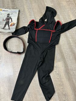 Halloween Costume Ninja 🥷 Toddler Size 3-4-5 Missing Figure 🔪