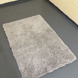 Threshold Gray Plush Accent Rug - New