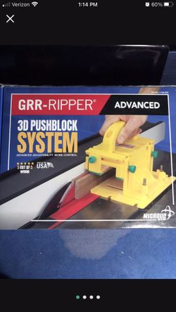 Adjustable Table Saw Pushback