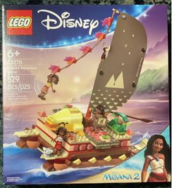 LEGO Disney Moana's Adventure Cano - 43270 - SEALED BOX