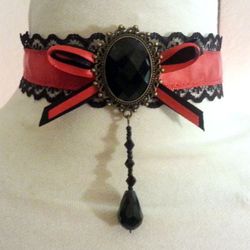 New Handmade Lace & Ribbon Choker