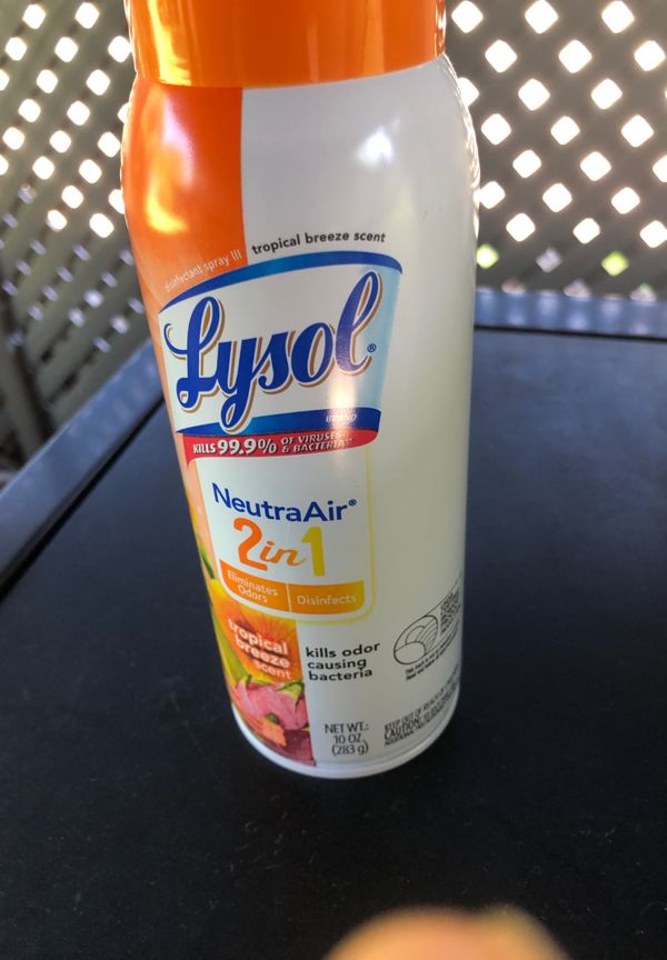 Lysol disinfecting spray kill 99.9 of germs for Sale in