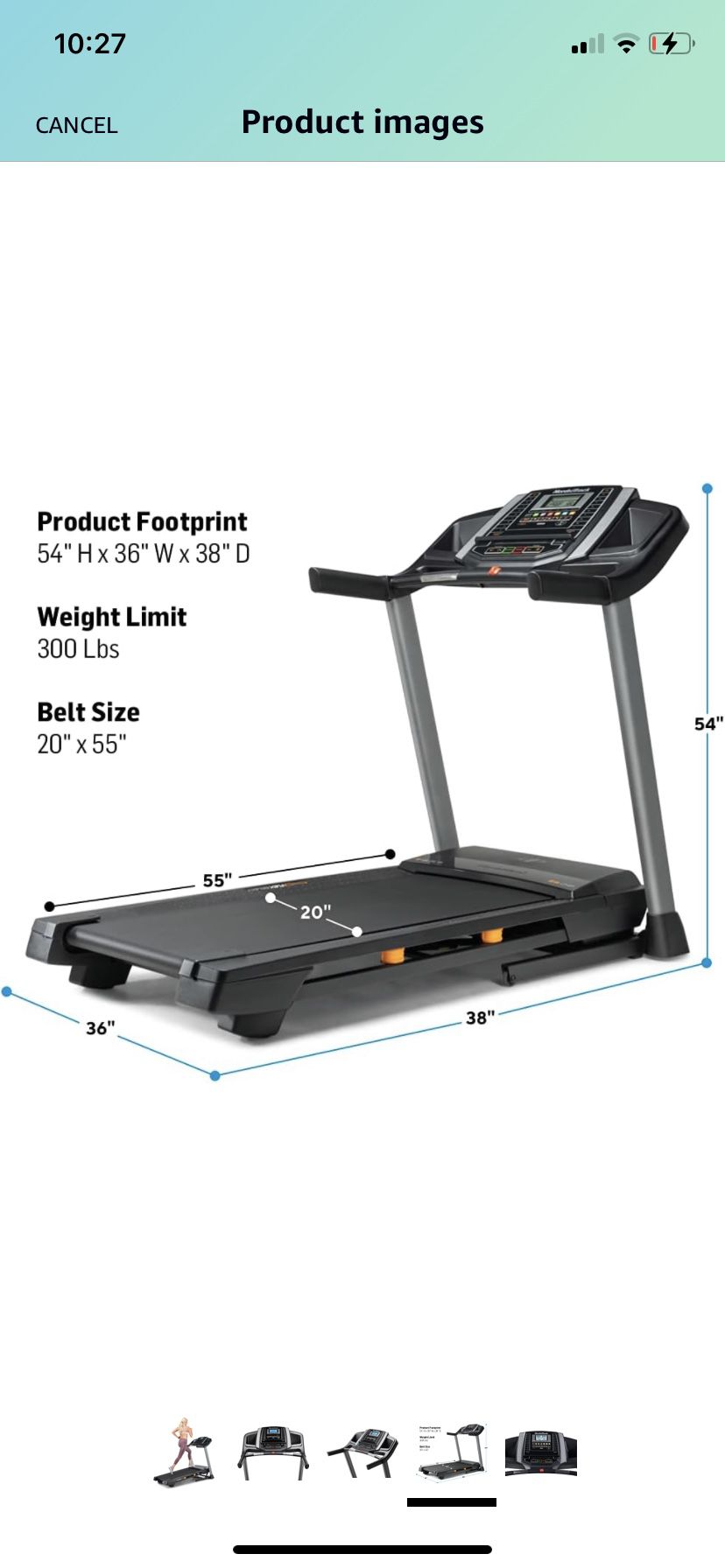🏃‍♂️🏃🏃‍♀️NordicTrack T 6.5S Treadmill - Fitness at 🏡 