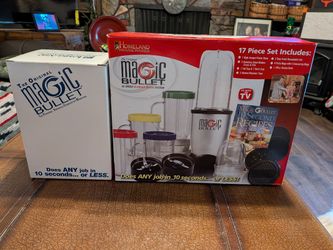 New 17pc. Magic Bullet w/Juicer
