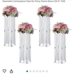 Vases for Centerpieces Acrylic Flower Stand