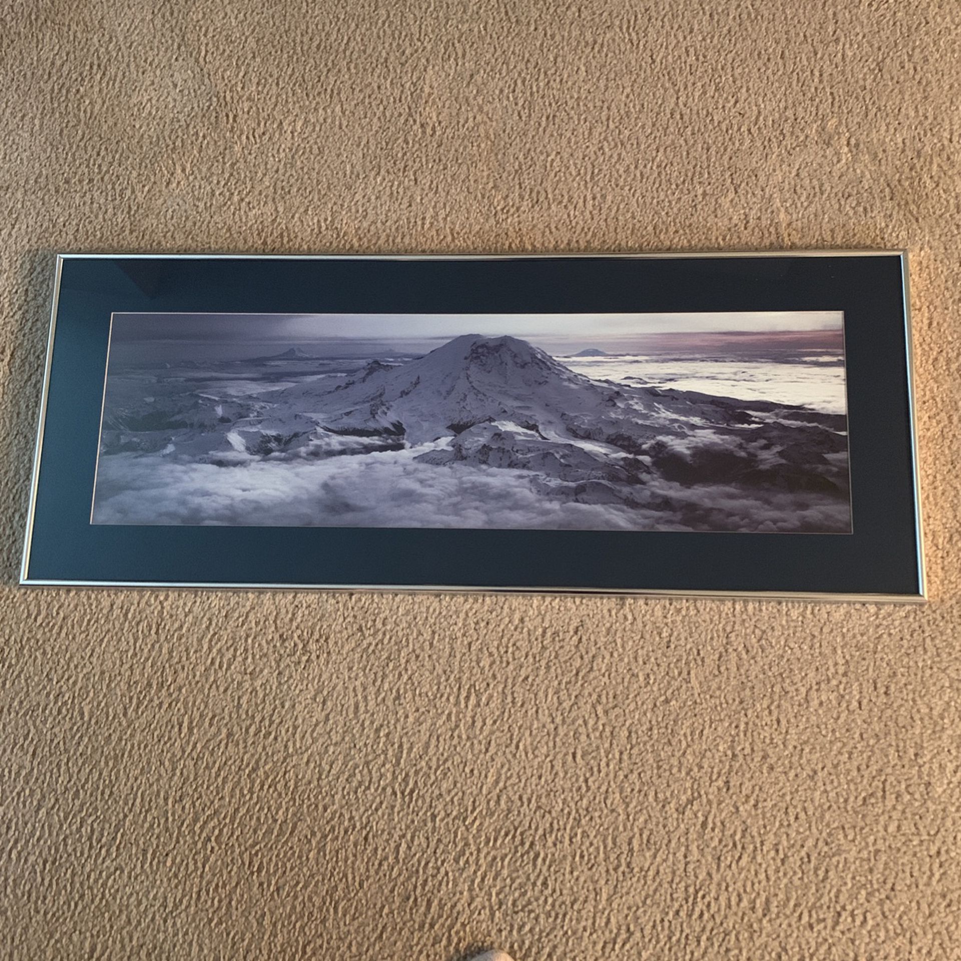 Framed Mt Rainier Photography