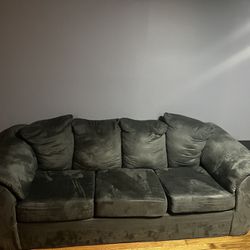 Greyish Green Modern Sofa-  Move Out Reduced Price