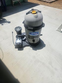 Above ground pool filter