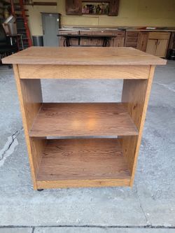 Wooden night stand