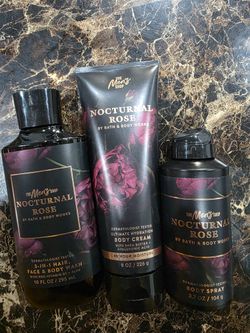 Nocturnal Rose 3 Piece Set 