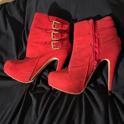 Suede Style Above Ankle Size 8