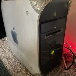 Old school Apple G4 iMac Power Macintosh Upgraded Graphic Arts Computer