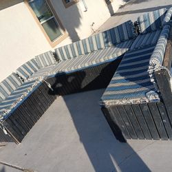 Beautiful Black Outdoor Sectional Couch-BEST OFFER!!!!!!!!