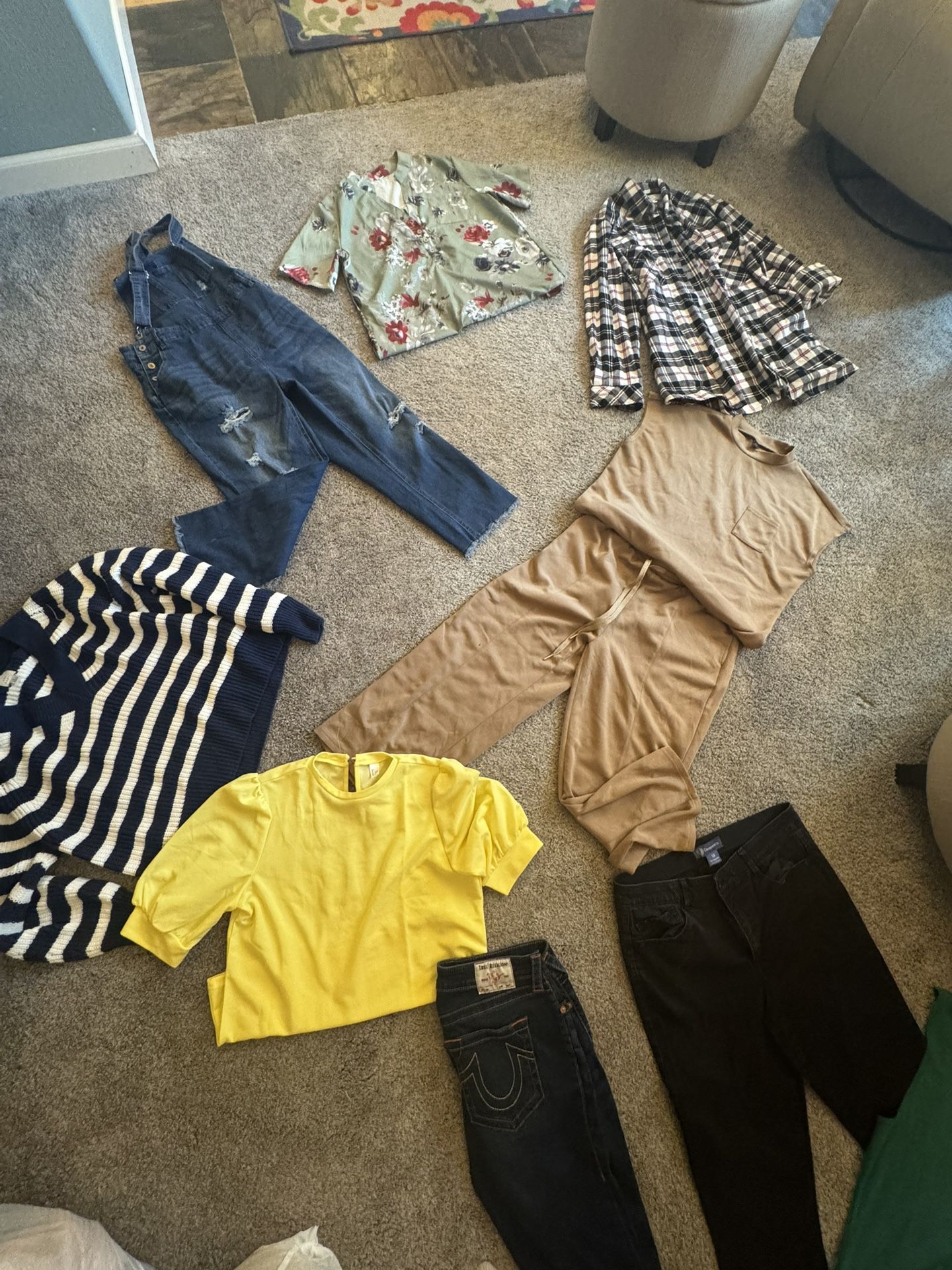 Women’s Clothing And Shoes 4 Tall Bags Full