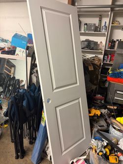 White 2-Panel Interior Door Slab