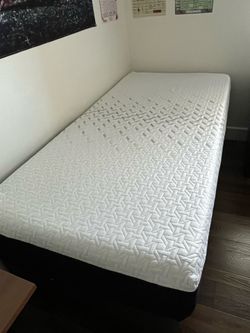 Twin Mattress and bed frame