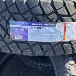 285/45R22 TIRE PREDATOR MUTANT X-AT