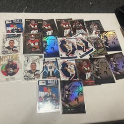 Mac Jones Rookie Card Lot Nfl Patriots 