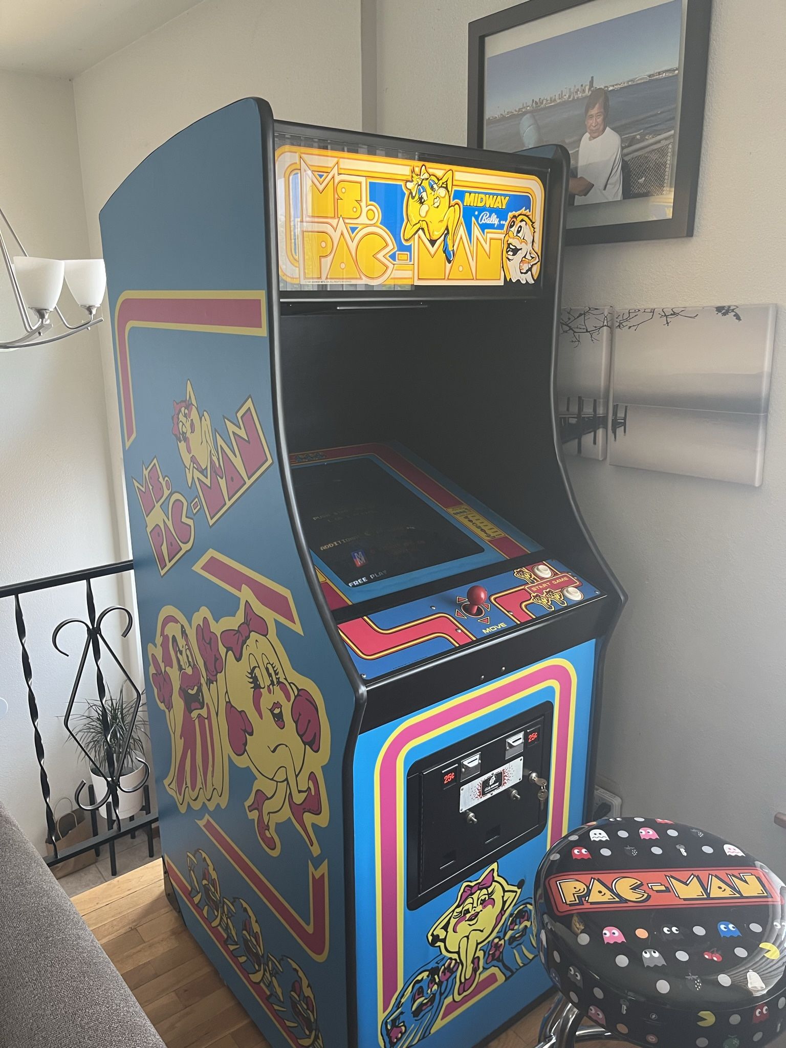 Original Ms PAC Man Fully Refurbished