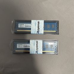 PC3-10600U 8GB Kit (2X4GB) DDR3 10(contact info removed)MHz PC3-10600 4GB 2Rx8 240-pin Dimm CL9 1.5V Desktop RAM Memory Module