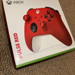 Xbox Pulse Red Controller Box