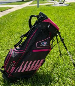 US Kids UL 51 Black Pink Golf Bag Only  51” Kid Height