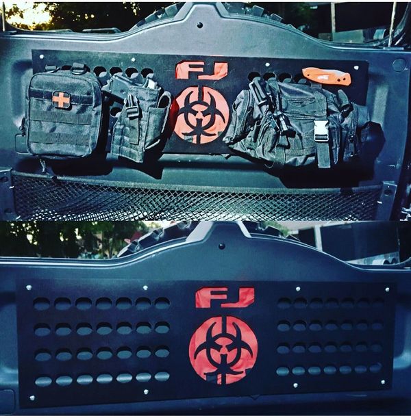 FJ Cruiser tailgate molle rack for Sale in Hollywood, FL