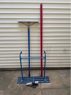Contractor Lot Concrete Jig - Come-Along - Bullfloat Handle & Mount