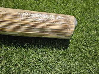 NEW! Bamboo Matting, STILL IN WRAPPING. 4' Wide, Not Sure How Long.