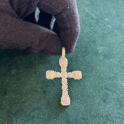 Diamond Cross Pendant 