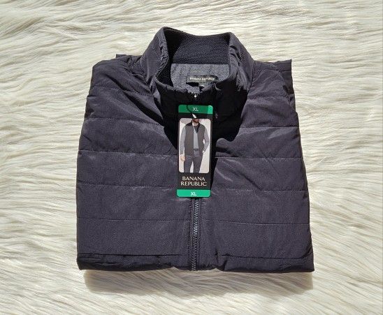 Banana Republic Men’s Quilted Vest Size XL