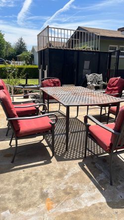 Patio set de metal